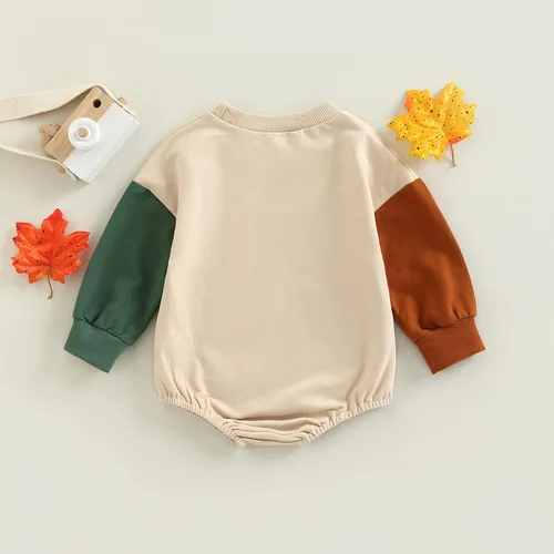 Vista 101 de Kuriozud Mameluco de burbujas para bebé recién nacido, manga larga, suéter de gran tamaño, ropa de otoño e invierno