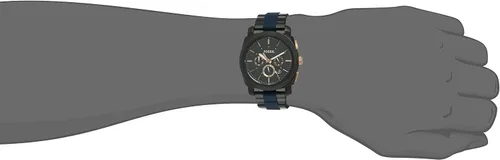 Vista 5 de Fossil Machine - Reloj cronógrafo de cuarzo con caja de acero inoxidable para hombre
