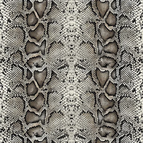 Vista 4 de Achim Home Furnishings Python - Panel de cortina con ojales, 52 x 84 pulgadas, negro/plateado