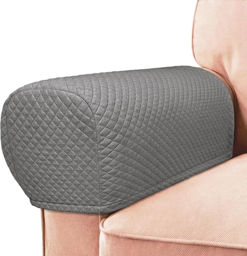 Vista 8 de Roytub Fundas para Brazos de Sofá, Funda Transpirable para Reposabrazos de Sofá, Sillón, Loveseat, Fundas para Brazos de Reclinable Resistentes a