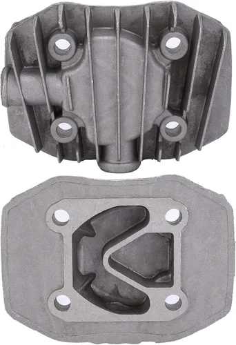 Vista 9 de Cilindro de comprr de aire de 2 piezas, pequeño 2. 3P aire Comprr Coolin piezas, cilindro de aluminio de 1.890 in x 2.441 in para Coolin eficiente