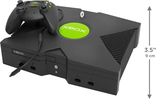 Vista 4 de Hallmark Keepsake Microsoft Christmas Ornament (Original Xbox Console) Light and Sound Feature, Plastic Construction, Ideal Gift for Gamers