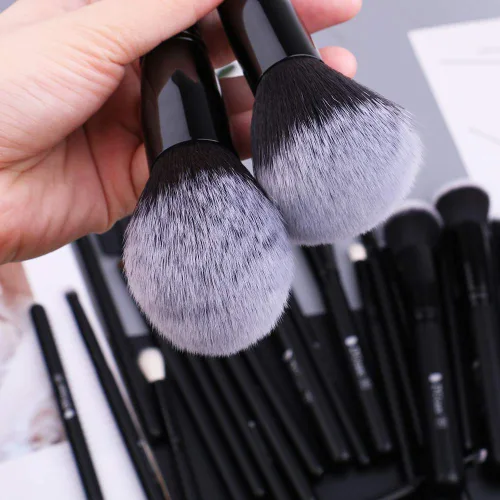 Vista 3 de DUcare Brochas de maquillaje profesionales 27 piezas + organizador de brochas de maquillaje DUcare