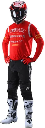 Vista 5 de Troy Lee Designs Camiseta GP Air Rojo
