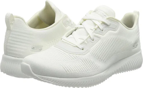 Vista 7 de Skechers Bobs Squad - Tenis Tough Talk para mujer, Negro