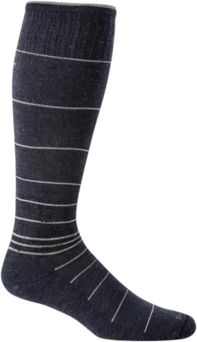 Vista 2 de Sockwell Calcetines de compresión graduada moderada para hombre Circulator Carbón sólido