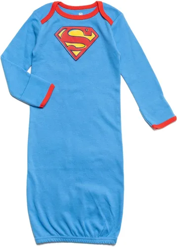 Vista 2 de DC Comics Justice League Batman Superman The Flash - Paquete de 3 vestidos para dormir