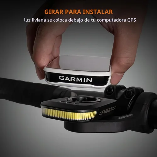 Vista 2 de RAVEMEN FR300/ FR160 Compatible with Garmin Bike Computer