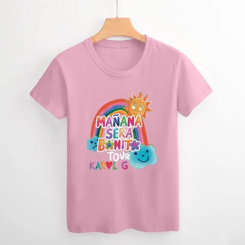 Vista 2 de T-Shirt Women Casual Tee Novelty Graphic T Shirts Short Sleeve Tshirt Summer Tops