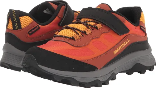 Vista 7 de Merrell Moab Speed - Tenis de senderismo impermeables con cierre alternativo bajo para niños