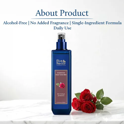 Vista 8 de Blue Nectar Jabón facial Honey Aloe Vera Detan (8 hierbas, 3.38 onzas líquidas) y tóner de rosa destilado al vapor Shubhr Water & Face Tonic Mist
