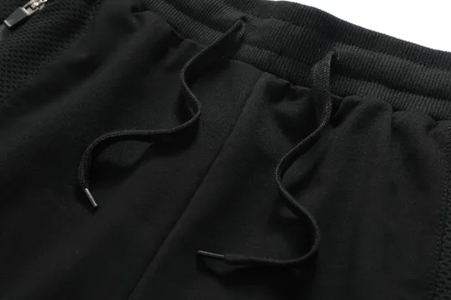 Vista 4 de Tansozer Pantalones cortos deportivos para hombre con bolsillos con cierre