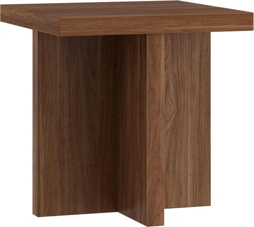 Vista 10 de Henn&Hart - Mesa auxiliar de 22 pulgadas, mesita de noche, mesa auxiliar, color blanco haya