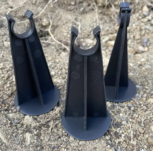 Vista 11 de Sandbaggy Silla de plástico con barras de refuerzo, se adapta a barras de refuerzo #3 a #5, construcción resistente, elección preferida