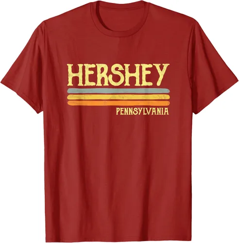 Vista 62 de Camiseta vintage de regalo de recuerdo de Hershey Pennsylvania PA, Negro, S