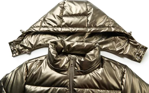 Vista 6 de Chaqueta de invierno con capucha para mujer, casual, cálida, acolchada, con cremallera completa, corta con relleno de burbujas