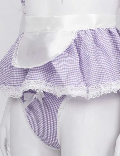 Vista 7 de MSemis Disfraz de sirvienta francesa japonesa para mujer, disfraz de anime, ropa de noche para colegiala