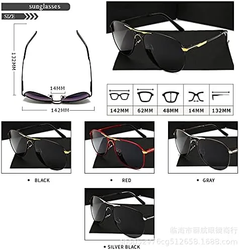 Vista 6 de MariaKinz Gafas de sol Aviador Premium