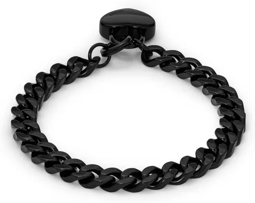 Vista 2 de MVMT Pulsera de cadena de corazón grueso para mujer