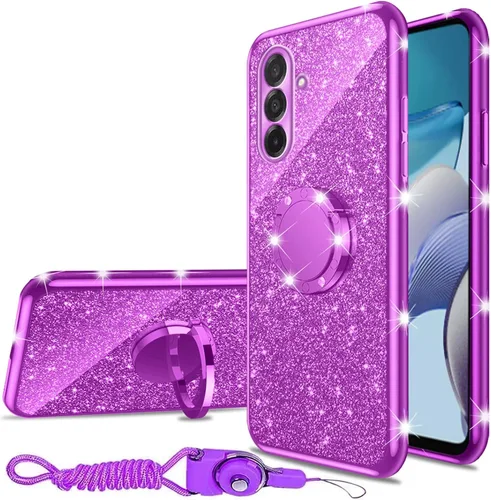 Vista 10 de nancheng Funda protectora a prueba de golpes para Gabb Phone 4 Pro/Samsung Galaxy A15 5G para niñas y mujeres, linda cubierta de TPU suave