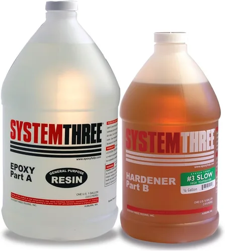 Vista 10 de Conjunto de botellas de epóxico System Three, de uso general, 1