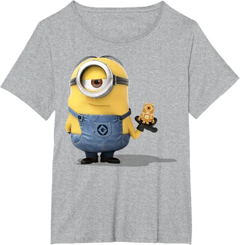 Vista 67 de Camiseta Despicable Me Minions Holding A Ginger Bread Minion Retrato Pequeña