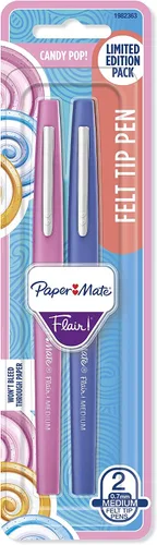 Vista 12 de Paper Mate - Bolígrafos de punta de fieltro, punta media (0.7 mm)