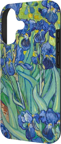 Vista 2 de Van Gogh Irises Modern Art Painting - Carcasa para iPhone 17