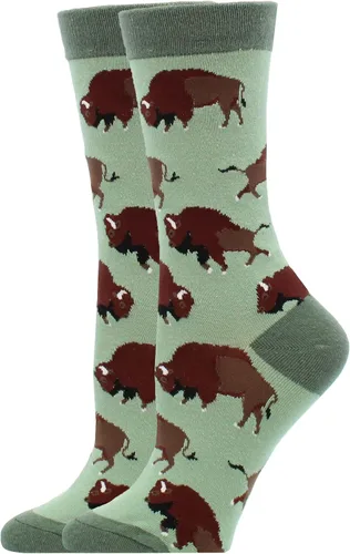 Vista 2 de Buffalo Socks for Women Gift for Animal Lovers