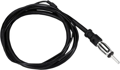 Vista 5 de Combo de receptor de radio marino USB Bluetooth estilo calibre con control remoto con cable, radio marina universal con cable de 22 pulgadas, antena