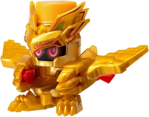 Vista 3 de Takara Tomy Cap Revolution Bottleman BOT-12 Colamaru Oro Ver. Asia Limited