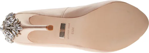 Vista 4 de Badgley Mischka Kiara - Zapatos de tacón de plataforma para mujer, Rosado