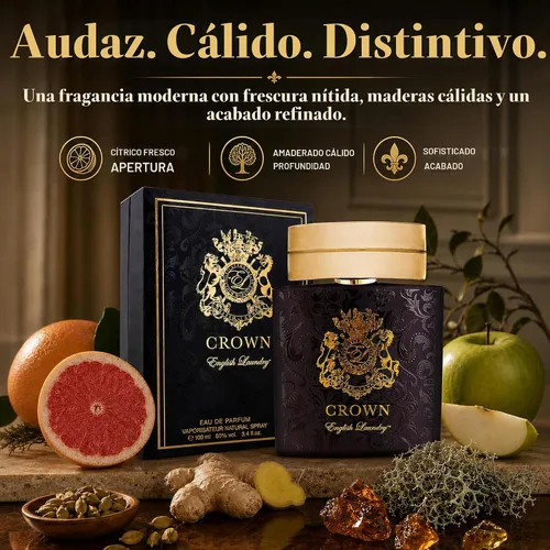 Vista 8 de English Laundry Crown Cologne Eau de Parfum en aerosol, 3.4 onzas líquidas