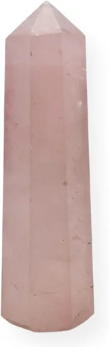 Vista 12 de WholesaleGemShop - Torre de obelisco de piedras preciosas de 3 pulgadas, faceta gigante, cristal de roca de Aura Rock Natural pulido Earth Wand