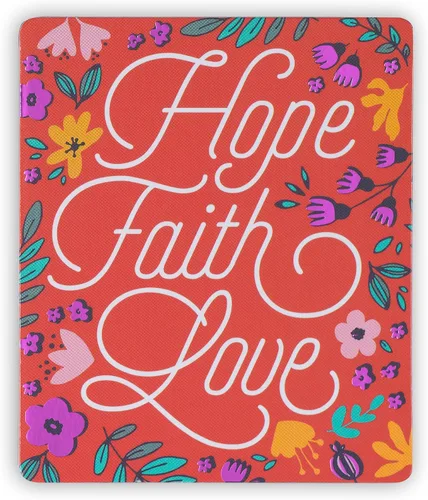 Vista 13 de Christian Art Gifts Imán inspirador de escritura para refrigerador para hombres y mujeres con versículo bíblico: Dios está conmigo, diseño de escena