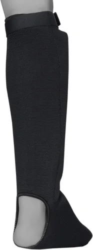 Vista 4 de UFG Ultimate - Espinillera de tela para protección de entrenamiento de Muay Thai para Karate MMA Boxeo Muay Thai Negro