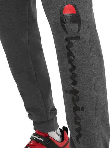 Vista 4 de Champion Pantalones deportivos para hombre, Powerblend, forro polar, cómodos pantalones deportivos para hombre (regular o grande y alto)