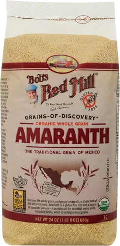 Vista 2 de Bob's Red Mill Amaranto orgánico de grano entero, 24 onzas (paquete de 4)