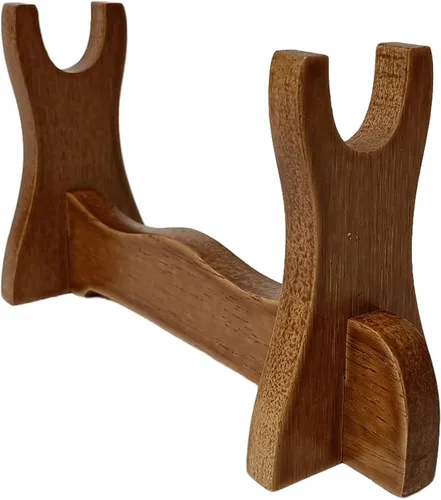 Vista 3 de Soporte de espada Katana Soporte Asamblea Negro Samurai Espada Soporte para Katana Wakizashi Tanto