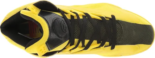 Vista 2 de Reebok Shaq Attaq Modern Hombres Baloncesto Zapatos Amarillo SparkNegro bd4602