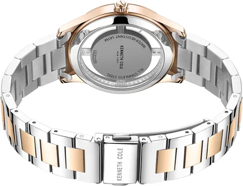 Vista 3 de Kenneth Cole New York Women's 34.5mm Transparency Dial Watch