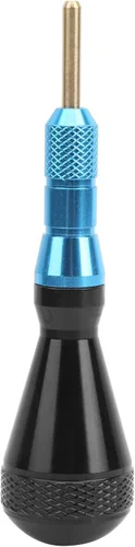 Vista 7 de Dilwe Removedor de puntas, herramienta para quitar extractor de punta con herramienta de punta suave para puntas rotas, herramienta de punta (azul)