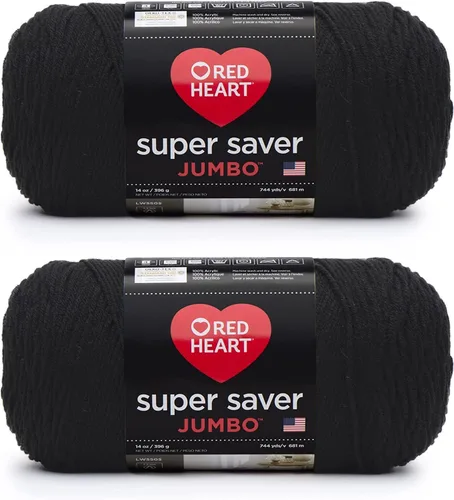 Vista 62 de Red Heart Super Saver Jumbo Ovillo de lana, Amatista