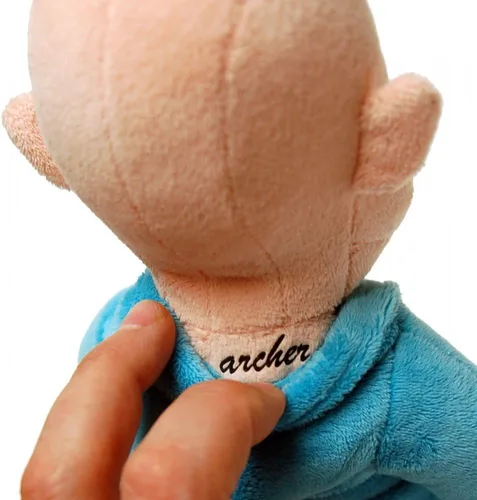 Vista 4 de Factory Entertainment Figura de peluche Archer Baby Seamus