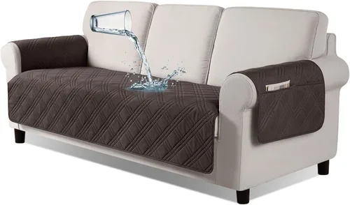 Vista 33 de TAOCOCO Fundas impermeables para silla para mascotas y perros con respaldo antideslizante, fundas para asiento de silla con bolsillo lateral