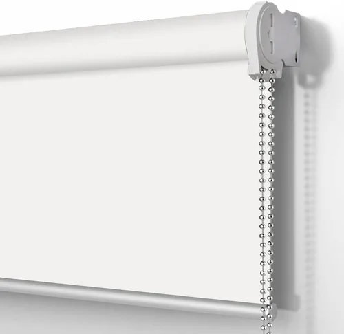 Vista 9 de Persianas blackout enrollables personalizadas simples y elegantes, para ventanas, puertas, puertas francesas, ahorro de energía, protección UV