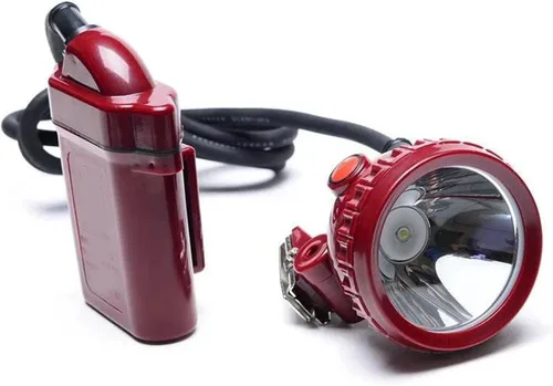 Vista 6 de Faro de mina de carbón a prueba de explosiones a prueba de explosiones, luz de casco de seguridad para mineros, lámpara de minería LED duradera
