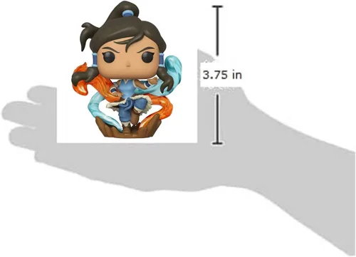 Vista 3 de ¡Funko Pop! Animación: Leyenda de Korra - Korra, en multicolor