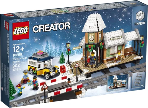 Vista 4 de LEGO Creator Expert Winter Village Station 10259 Kit de construcción