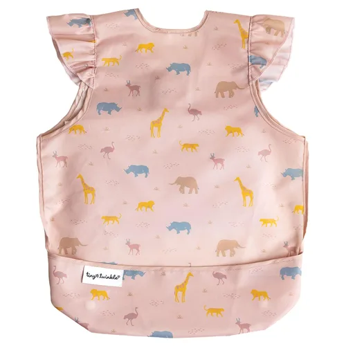 Vista 37 de Tiny Twinkle Babero a prueba de desorden para niños Babero impermeable para comer Delantal de bebé para alimentar, lavable a máquina, regalo